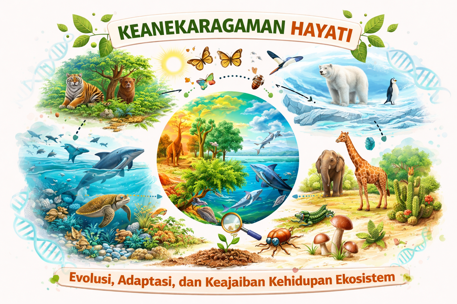 Hayati: Evolusi, Adaptasi, dan Keajaiban Kehidupan Ekosistem