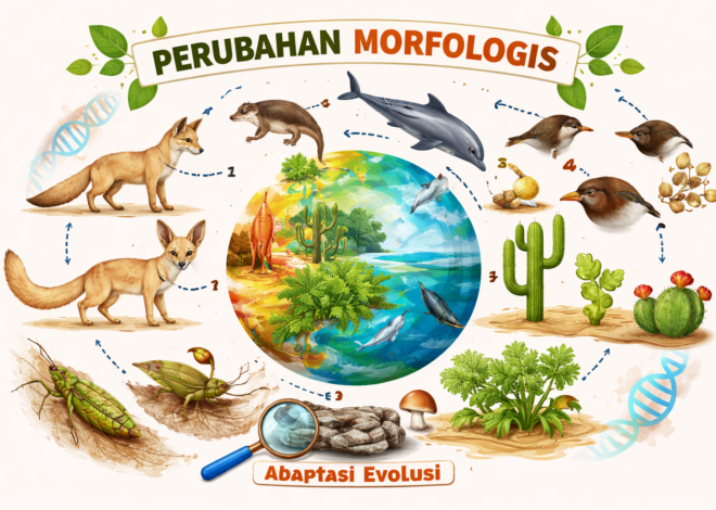 Perubahan Morfologis: Tubuh Organisme yang Selalu Beradaptasi